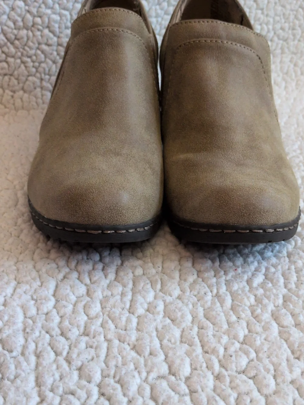 Croft & Barrow Ortholite Minimalist Genuine Leather Comfort Ankle Boots Preppy